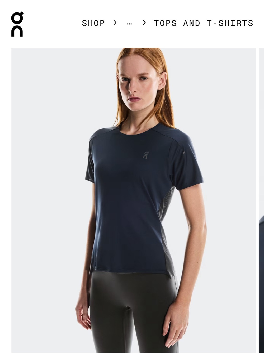 On Running Women's Black Short Sleeve Performance Tee
